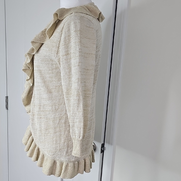 Banana Republic Sparkling Cream Knit - Picture 4 of 9